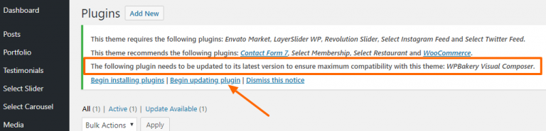 Updating Plugins – Help Center